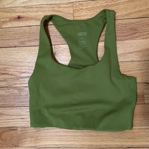 Girlfriend Collective Paloma bra in Ivy XS